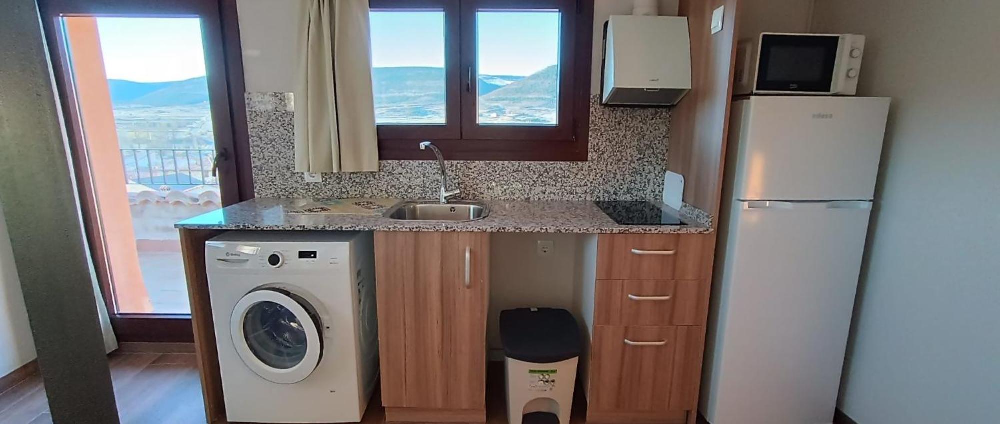 Apartamentos De Turismo Rural La Rocha Fortanete Dış mekan fotoğraf